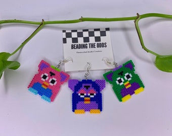 90s toy earrings