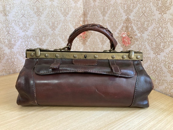High Fashion Vegetable Tanned Leather Doctor Bag, Satchel Bag, Messeng –  ROCKCOWLEATHERSTUDIO