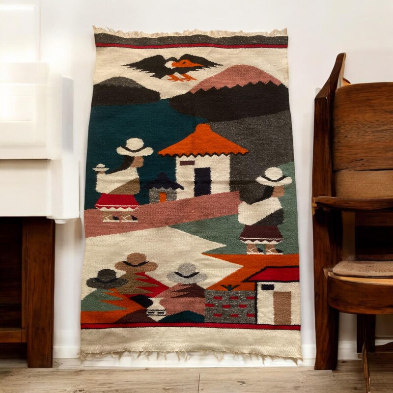 Peruvian Rug - Etsy