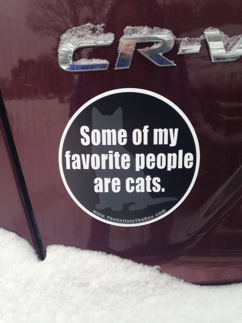 Some of my Favorite People are Cats car Etsy