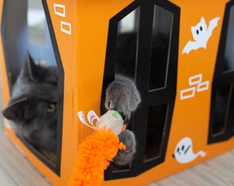 Haunted Mansion Halloween Cat House Target Spooky Cat