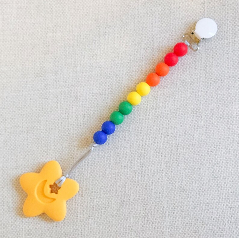rainbow pacifier