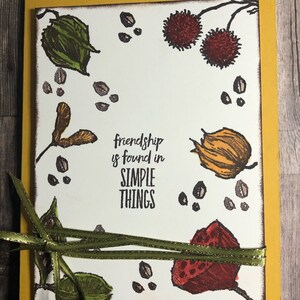 Handmade FRIENDSHIP Card