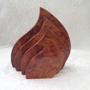 Estilo marroquí hecho a mano Araar Flame Letter Rack francés pulido