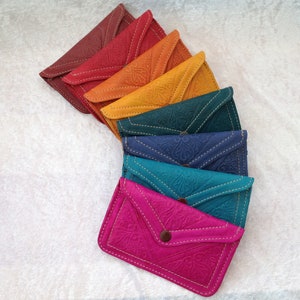 Sac à main marocain en cuir fait main moyen multicolore