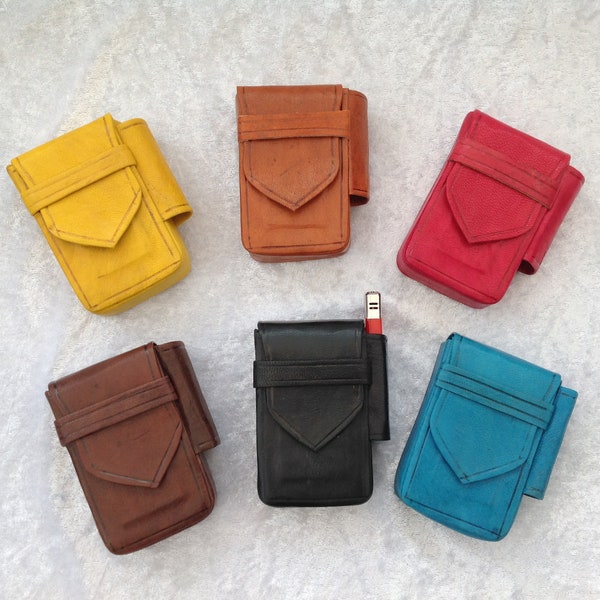 Handmade Moroccan Leather Cigarette Case