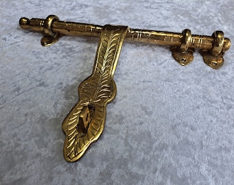 Moroccan Brass Door Latch X Large - Lock FREE UK POSTAGE
