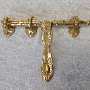 Moroccan Brass Door Latch Large - Lock FREE UK POSTAGE