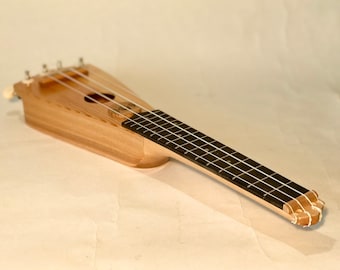 Travel Soprano Ukulele: Mini Acoustic Hawaiian Guitar, Stringed musical instrument