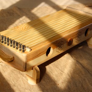 Handcrafted Monochord musical instrument for Sound Therapy and sound healing Elevate Your Wellbeing image 3