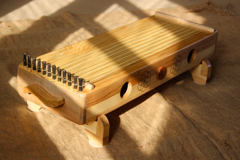 Handcrafted Monochord musical instrument for Sound Therapy and sound healing Elevate Your Wellbeing image 3