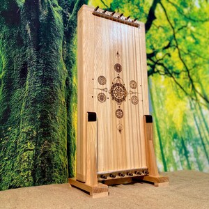 Stringed Stick Instrument Loud Rain Stick & Stringed Monochord in One : Ash Wood Stringed Sound ...