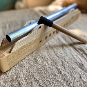 Zen Stick 2-in-1 : Rain Stick with tube in the Solfeggio Frequency for Sound Healing image 9