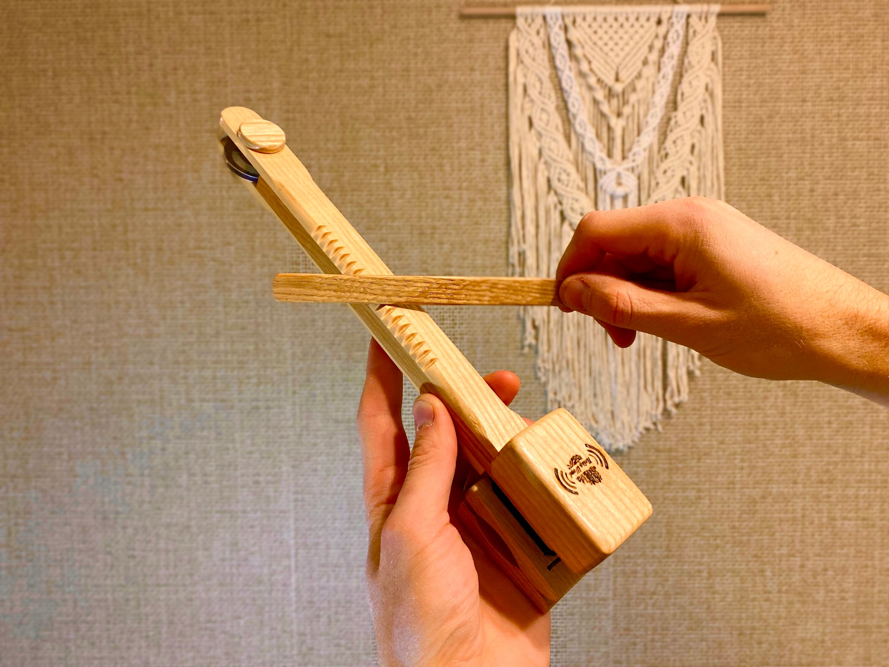 Percussion Stick That Combines Four Wooden Musical Instruments Etsy UK