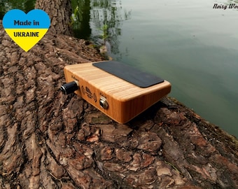 Electro Stomp Box: Personalized Wooden Foot Percussion musical Instrument