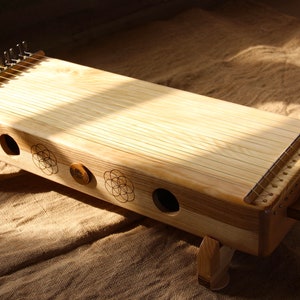 Handcrafted Monochord musical instrument for Sound Therapy and sound healing Elevate Your Wellbeing image 8