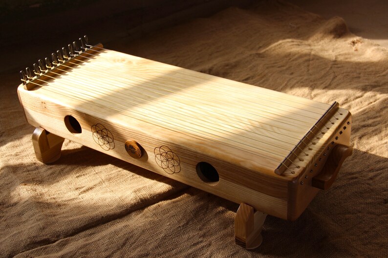 Handcrafted Monochord musical instrument for Sound Therapy and sound healing Elevate Your Wellbeing image 8