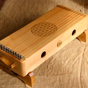 Monochord - stringed musical instrument for sound therapy  sound healing  sound bath meditation & relaxation sound massage chanting mantras