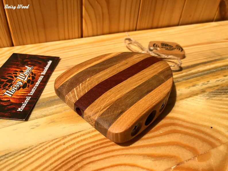 Wooden kazoo personalized musical instrument with unique wood Etsy