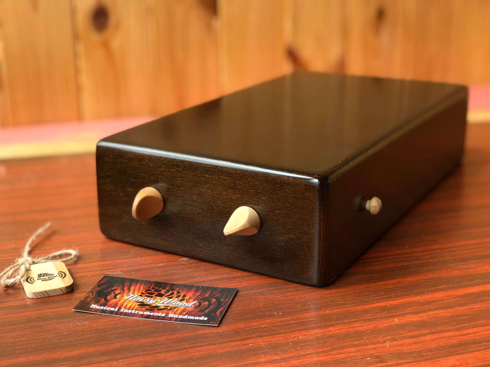 Wooden travel cajon hand drum bongo box percussion musical Etsy