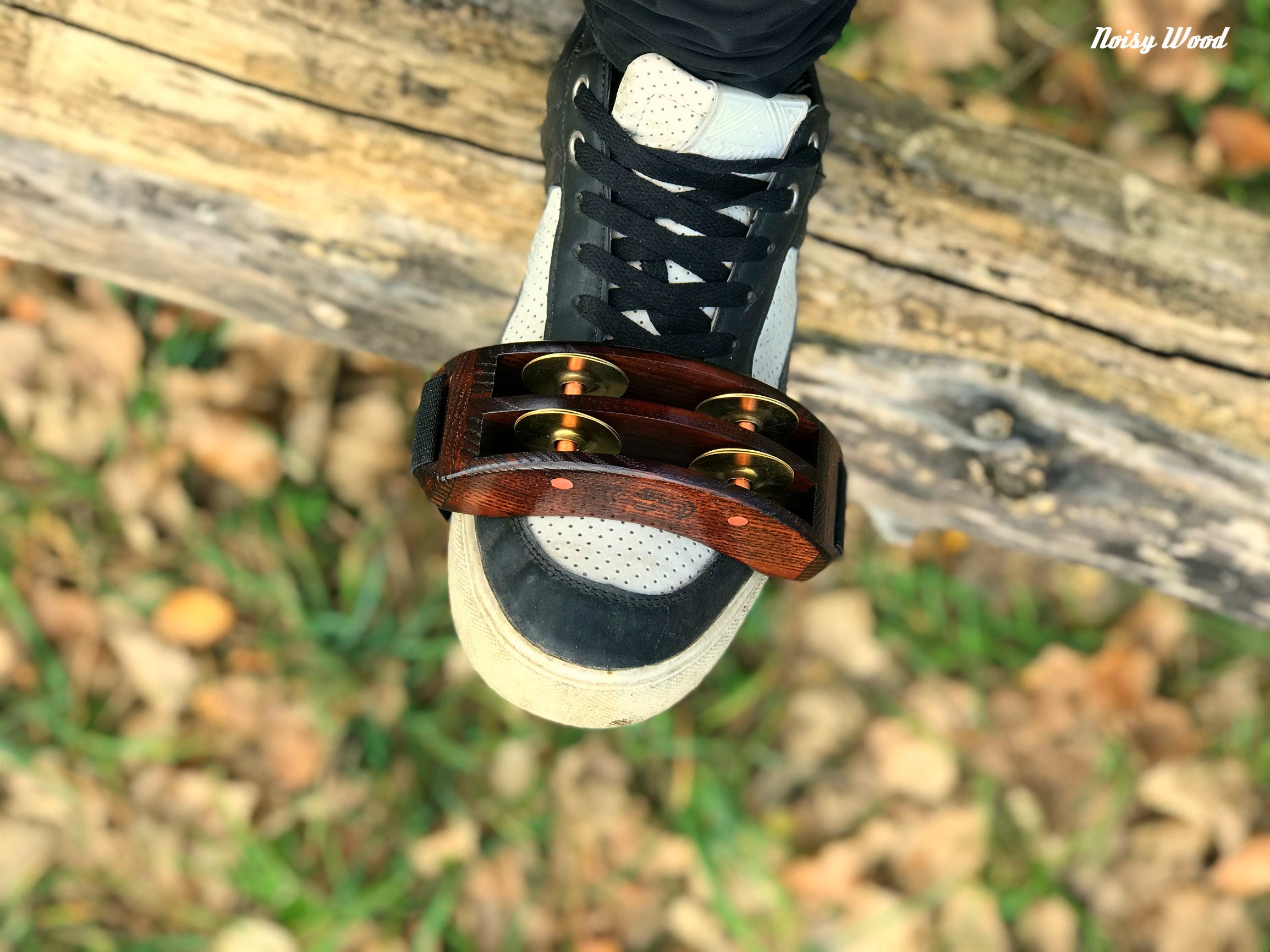 Foot Tambourine personalized percussion for the lag music gift Etsy