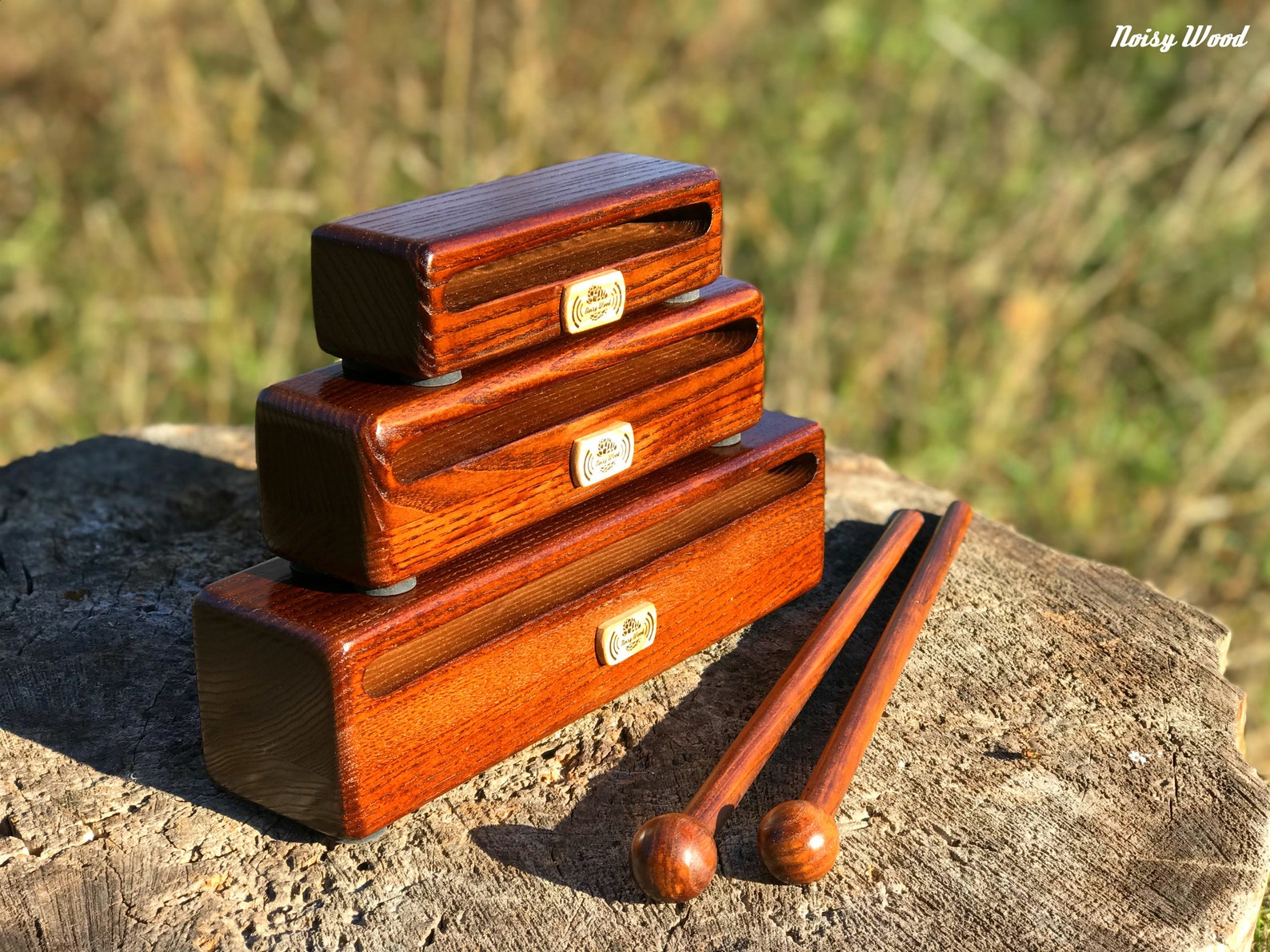 Wood Block Wooden Percussion Musical Instruments Woodblock Etsy