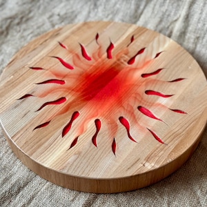 Wooden Ocean Drum – Instrument with Beads - Relaxing Percussion for Meditation & Sound Healing