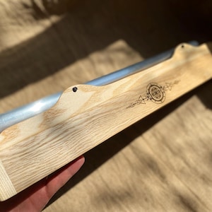 Zen Stick 2-in-1 : Rain Stick with tube in the Solfeggio Frequency for Sound Healing image 12