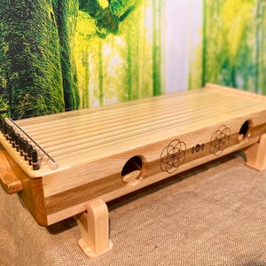 Handcrafted Monochord musical instrument for Sound Therapy and sound healing Elevate Your Wellbeing image 4