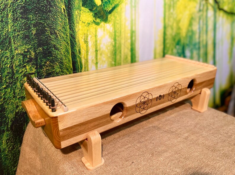 Handcrafted Monochord musical instrument for Sound Therapy and sound healing Elevate Your Wellbeing image 4