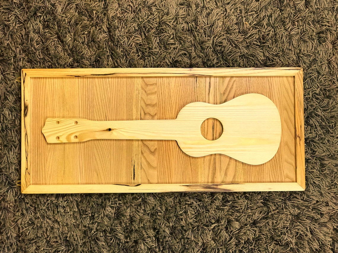 Upcycling Wooden Wall Music Art Decor Ukulele Full Size Loft Etsy