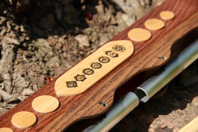 Zen Stick 2-in-1 : Rain Stick with tube in the Solfeggio Frequency for Sound Healing image 6