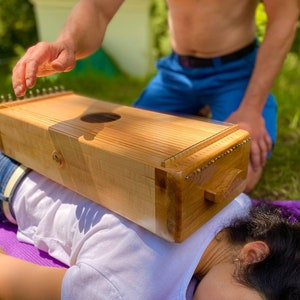 Handcrafted Monochord musical instrument for Sound Therapy and sound healing Elevate Your Wellbeing image 2