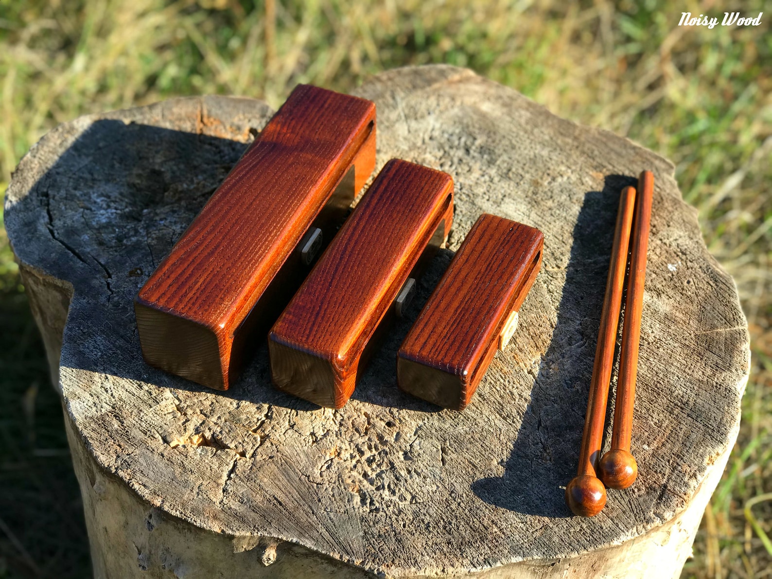 Wood Block Wooden Percussion Musical Instruments Woodblock Etsy