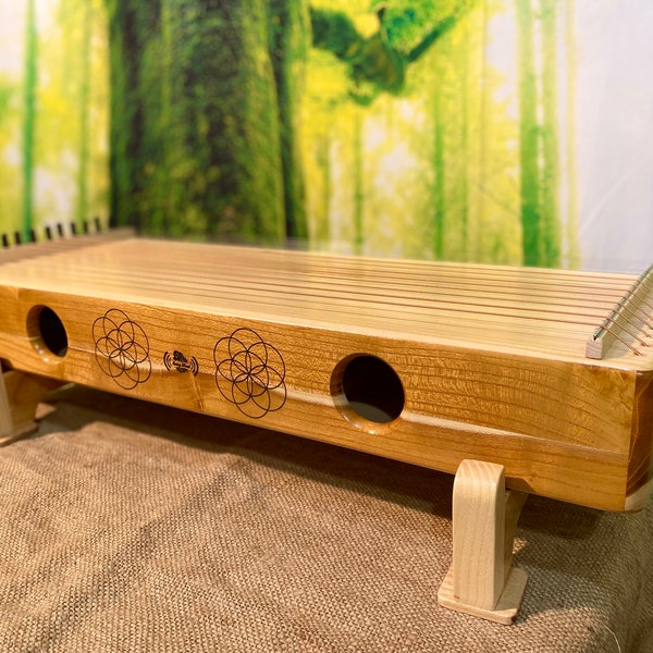 Monochord - String Plucked Musical Instrument for Meditation , Relaxation , Sound Therapy, Sound Healing , Stress Relief