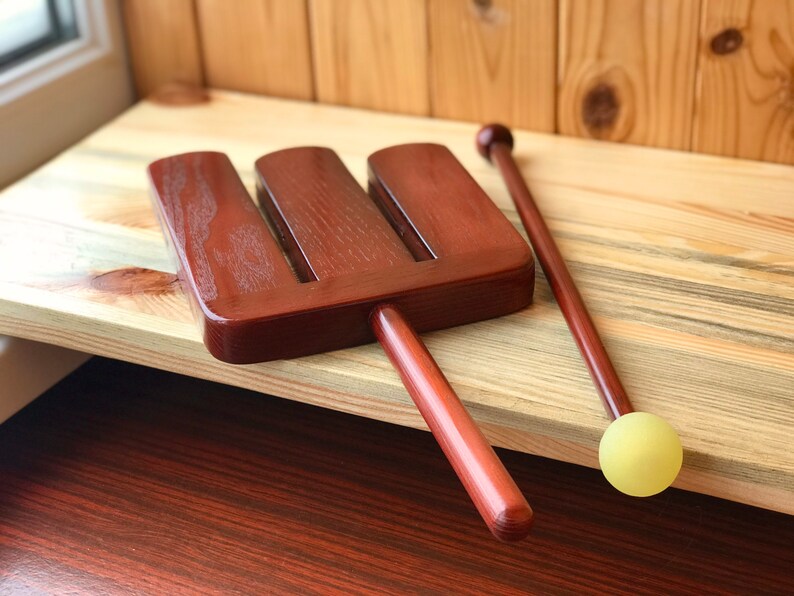 Personalized Agogo Musical Instrument of Three Boxes Wooden Etsy