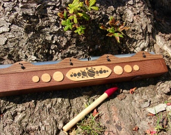 Zenstick in legno per rilassamento e meditazione, strumento musicale antistress. Suono del mare, strumento di guarigione facile da suonare, un regalo per l'anima