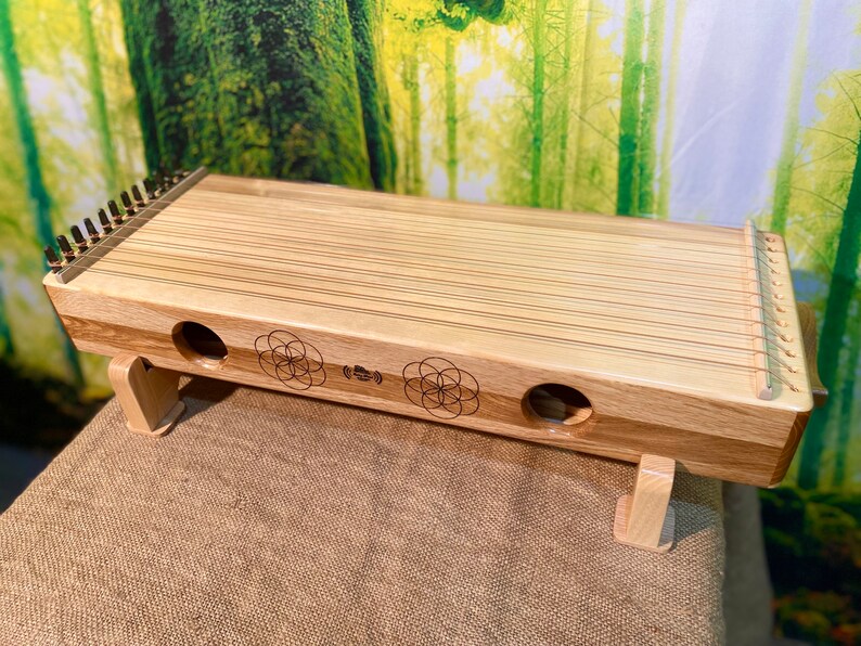 Handcrafted Monochord musical instrument for Sound Therapy and sound healing Elevate Your Wellbeing image 6