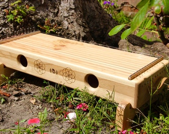 Handcrafted Monochord musical instrument for Sound Therapy and sound healing -  Elevate Your Wellbeing