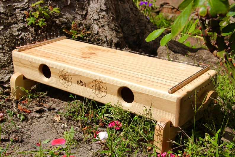 Handcrafted Monochord musical instrument for Sound Therapy and sound healing Elevate Your Wellbeing image 1