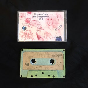 Ukrainian Indie for Independence pt.|| 2023 cassette tapemix