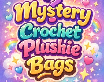 Mystery-gehaakte amigurumi-knuffeltas: handgemaakt verrassingsspeelgoed