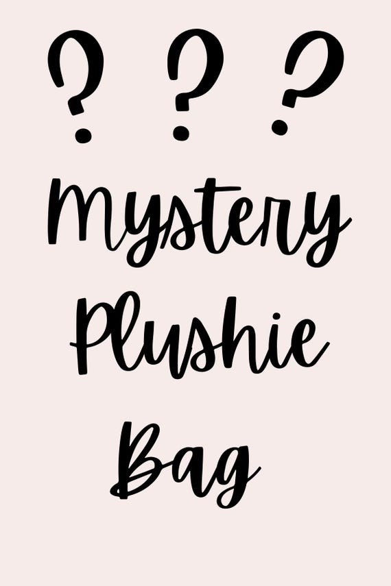 Mystery Crochet Plushie Bag - Surprise Handmade Amigurumi Toys and Extras - Unique Gift for All Ages - Limited Edition Mystery Box