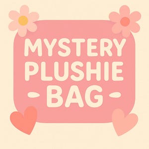 Mystery Crochet Plushie Bag - Surprise Handmade Amigurumi Toys and Extras - Unique Gift for All Ages - Limited Edition Mystery Box