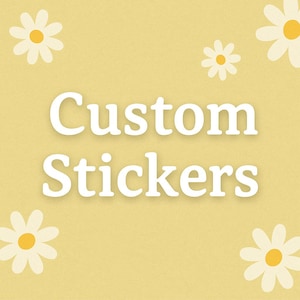 Custom Logo Stickers | Personalized 2x2 or 3x3 Inch Stickers in Color Variety | Bulk Branding Stickers for Small Shops | Upload Your Design