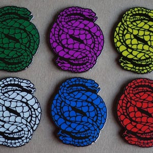 Gambit Snake Enamel Pins