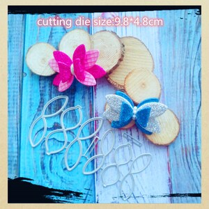 Molde de corte de arco bowknot, matrizes de artesanato, modelo de estêncil, matrizes de scrapbooking, cartão faça você mesmo, novas matrizes, corte