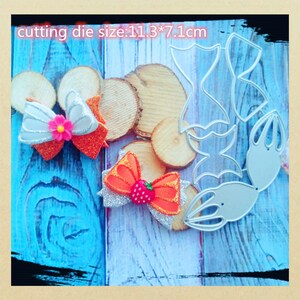 Stampo da taglio del papillon cavo, stampi artigianali, modello di stencil, stampi per scrapbooking, carta fai-da-te che crea nuovi stampi, taglio dello stampo