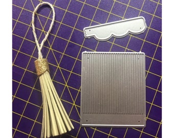 New tassel decorative design handicrafts metal mold cutting die scrapbook die cutting photo album card