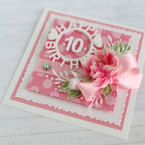 Joyeux anniversaire Numéro Cutting Die, Craft Dies, Stencil Template, Scrapbooking Dies, DIY Card Making New Dies, Die Cut